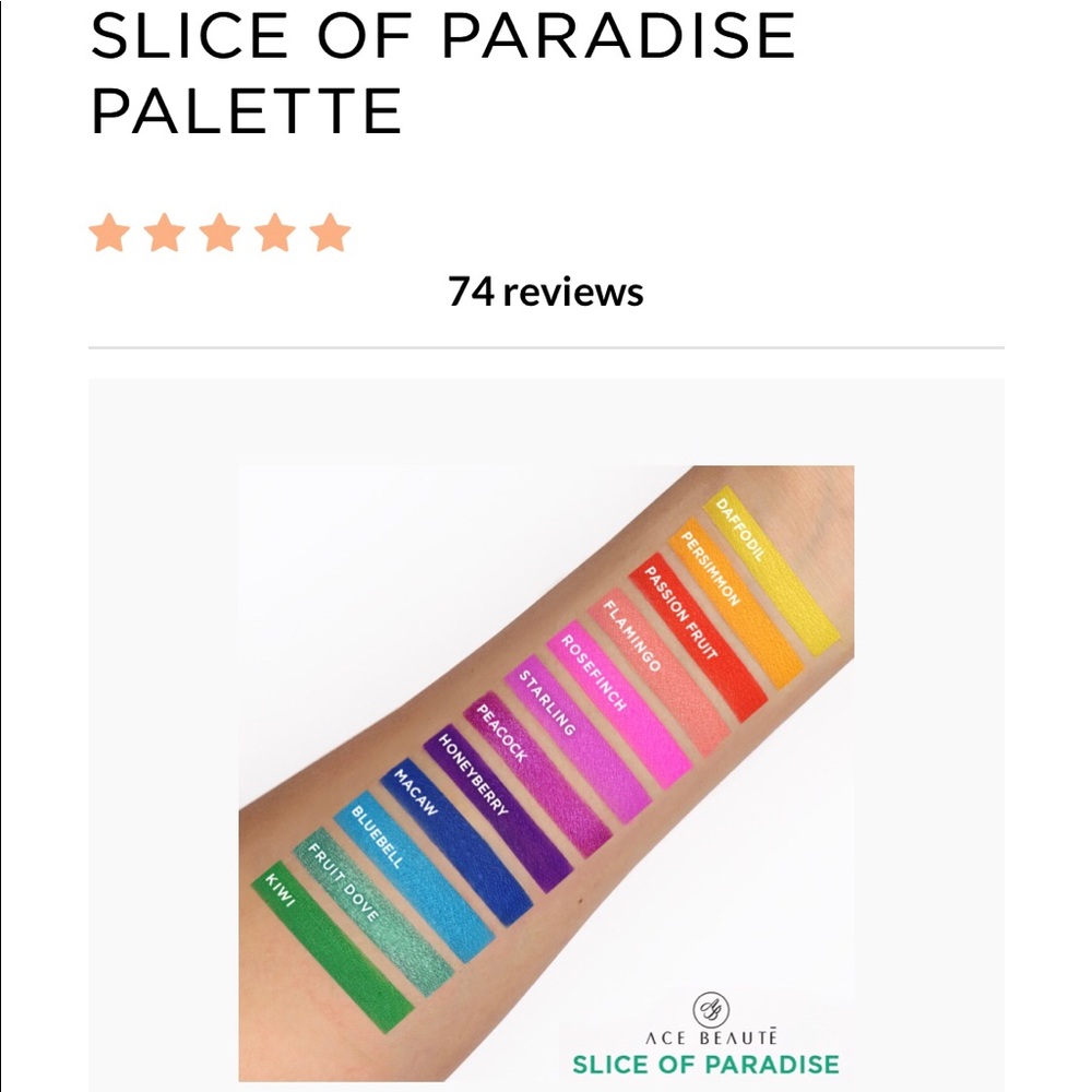 Ace Beaute eye palette - Picture 5 of 9